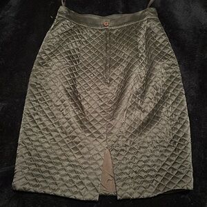 Vintage Jean Paul silk pencil skirt
